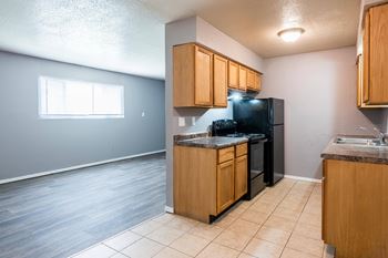 Furnished kitchen